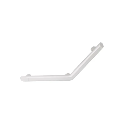 Delabie 511983W Delabie Be-Line hoeksteun 135° 35 x 220x220 mm - 3 punten - aluminium wit