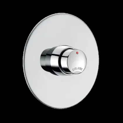 Delabie 749428 Delabie Temposoft inbouw douchekraan zelfsluitend - inox - 1/2 x 130 mm