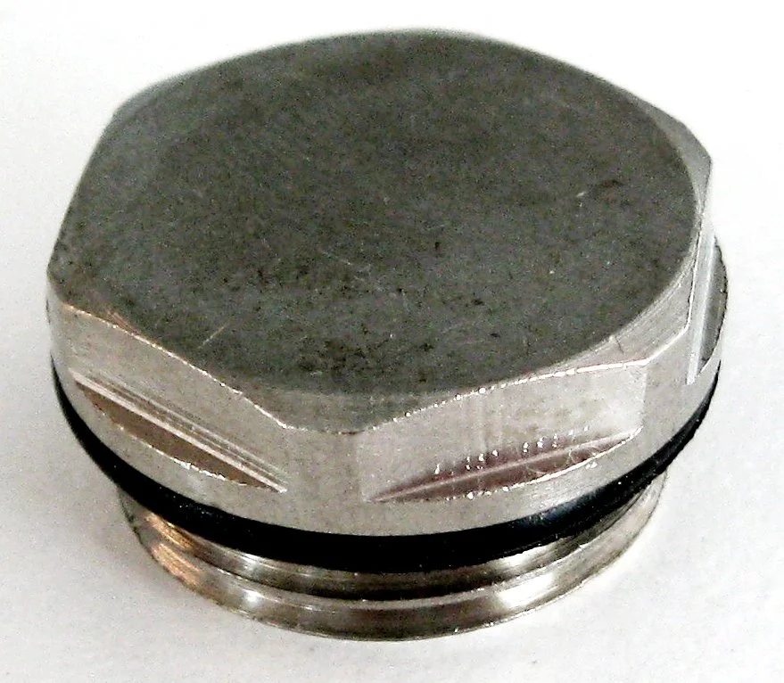 Demeta Radiatorstop met o-ring 1/2 0015