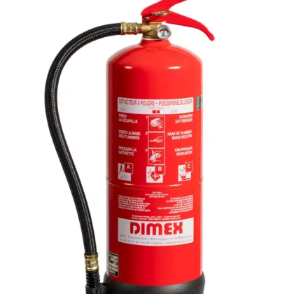 Dimex DIMA 6 ABC poederblusser mano permanente druk Dimex 2006