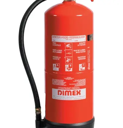Dimex DIMA 9 ABC poederblusser mano permanente druk Dimex 2009