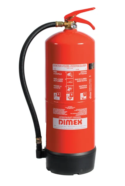 Dimex DIMA 9 ABC poederblusser mano permanente druk Dimex 2009