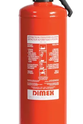 Dimex DPI 12 poederblusser - CO2 drukpatroon Dimex 2012
