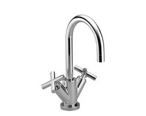 Dornbracht 22512892-00 WASTAFELMENGKRAAN DORNBRACHT TARA chroom met lediging draaibare bek 135 mm