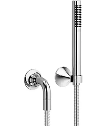Dornbracht 27808809-99 Dornbracht VAIA Douchegarnituur met rozetten - Dark Platinum matt