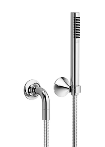 Dornbracht 27808809-99 Dornbracht VAIA Douchegarnituur met rozetten - Dark Platinum matt