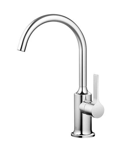Dornbracht 33521809-99 DORNBRACHT VAIA Eengreeps wastafelmengkraan zonder afvoergarnituur Dark Platinum matt