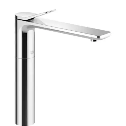 Dornbracht 33537845-06 DORNBRACHT Lissé Eengreeps wastafelmengkraan met verhoogde standpijp zonder afvoergarnituur platina mat