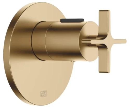 Dornbracht 36501809-39 Dornbracht Vaia xTOOL inbouwthermostaat zonder stopkraan 1/2 - Brushed Dark Brass