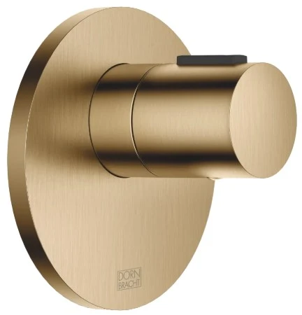 Dornbracht 36503979-39 Dornbracht Vaia xTOOL inbouwthermostaat zonder stopkraan 3/4 - Brushed Dark Brass
