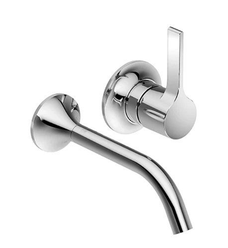 Dornbracht 36860809-99 Dornbracht VAIA Eengreeps wandmengkraan zonder afvoergarnituur - Dark Platinum matt