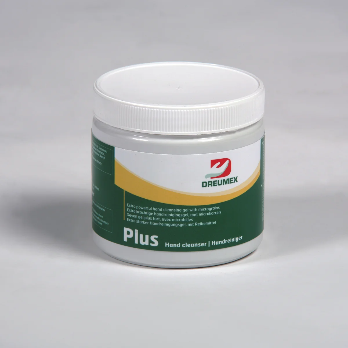 Dreumex Handcleaner pot GEEL plus 600 ML dreumex 10106001004