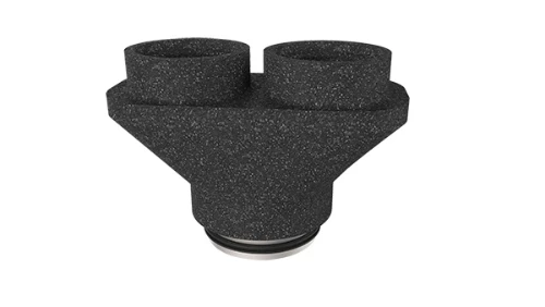 Duco C-Acces broekstuk 2 x 125 mm → 160 mm 0000-4334