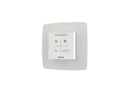 Duco 0000-4602 Duco Acces bedieningsschakelaar RF - bedraad - wit