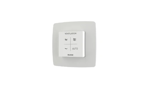 Duco Acces CO2 ruimtesensor met bediening RF - bedraad - wit 0000-4604