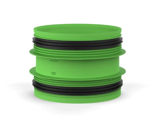 Duco 0000-4724 Duco D-Acces aansluitstuk met rubber MM 160 x 160 mm