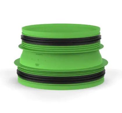 Duco D-Acces aansluitstuk met rubber MM 200 x 180 mm 0000-4727