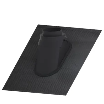 Duco 0000-4917 Duco DucoFlex universele dakdoorvoerpan 263 mm - hellend dak 25° tot 50°