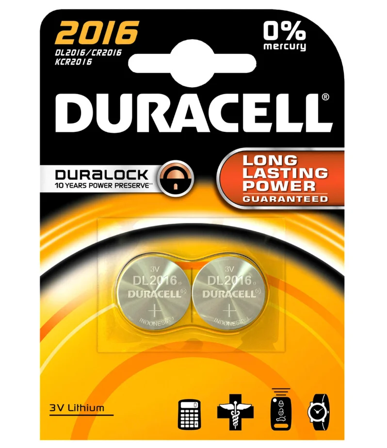 Duracell Niet-oplaadbare batterij Duracell knoopcel lithium 163751184