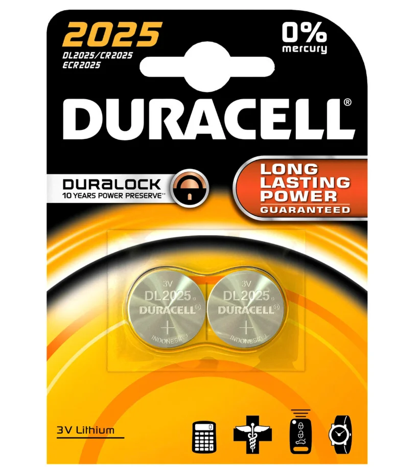 Duracell Niet-oplaadbare batterij Duracell knoopcel lithium 163751195
