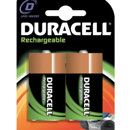 Duracell Batterij ni-mh D 2200mah 2x duracell 163760020