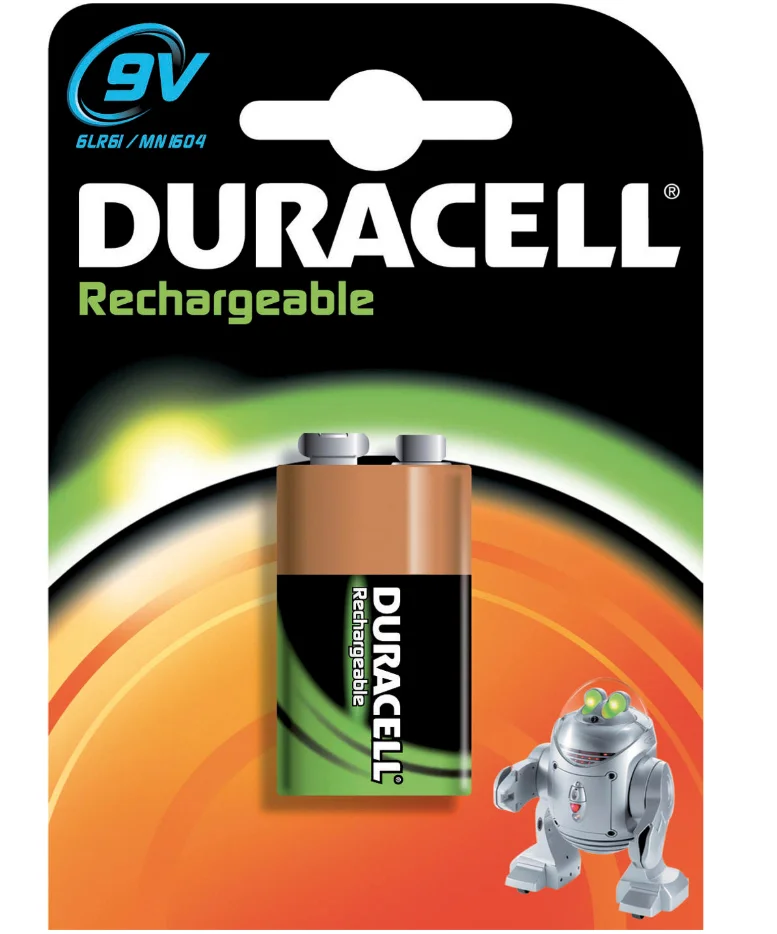 Duracell Batterij ni-mh 9V 170mah duracell 163760053