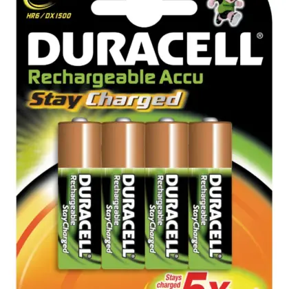 Duracell Batterij ni-mh staych AA 1950mah 4x duracell 163760206