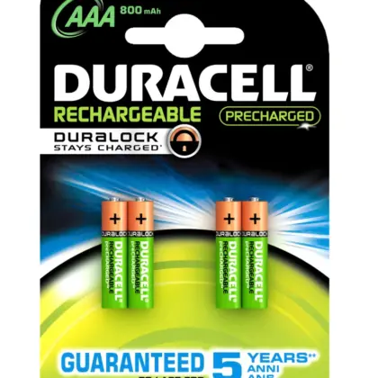 Duracell Batterij ni-mh staych AAA 800mah 4x duracell 163760209
