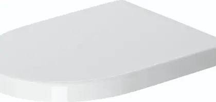 Duravit Starck 3 toiletzitting - wit - softclose - scharnier inox - quick release 0063890000