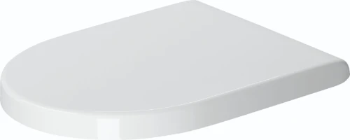 Duravit Starck 3 toiletzitting - wit - softclose - scharnier inox - quick release 0063890000