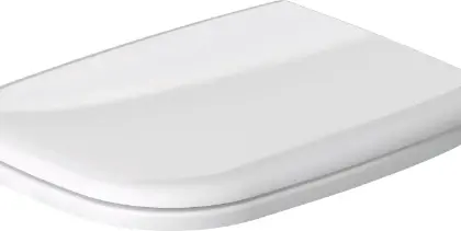 Duravit D-Code toiletzitting - OUD MODEL - wit - scharnier inox 0067310000