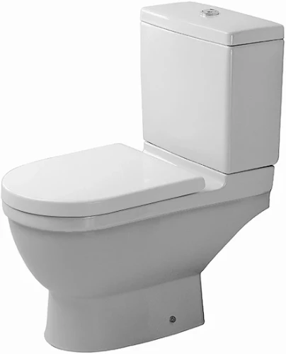 Duravit Starck 3 staand toilet uitgang H Back to Wall - wit - B360xD655 mm 0126090000