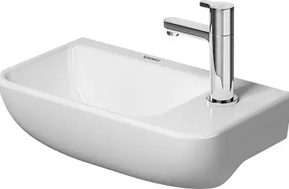 Duravit ME by Starck handenwasser 400 x 220 mm - wit - met kraangat rechts - zonder overloop 0717400000
