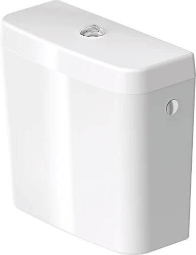 Duravit 0927000004 Duravit D-code spoelreservoir - wit - toevoer L/R - Dual Flush