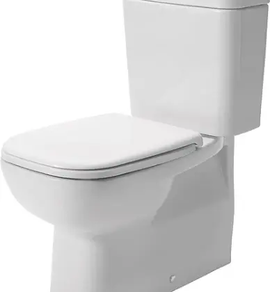 Duravit 21180900002 Duravit D-Code staand toilet uitgang vario Back to Wall - wit - B355xD650 mm