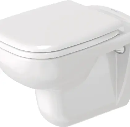 Duravit 25350900002 Duravit D-Code hangtoilet - wit - B355xD545 mm