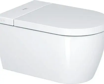 Duravit 650002012004300 Duravit SensoWash Starck F Compact douchetoilet - wit - hangtoilet - verwarmde toiletzitting