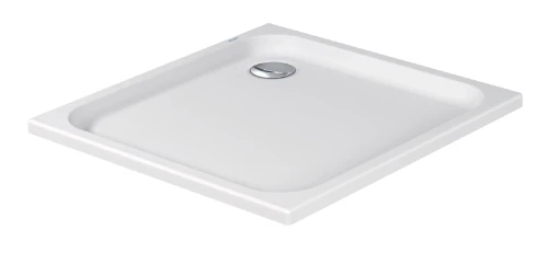 Duravit 720102000000000 Duravit D-code douchebak acryl 900 x 900 x 85 mm - wit - afvoeropening 90 mm