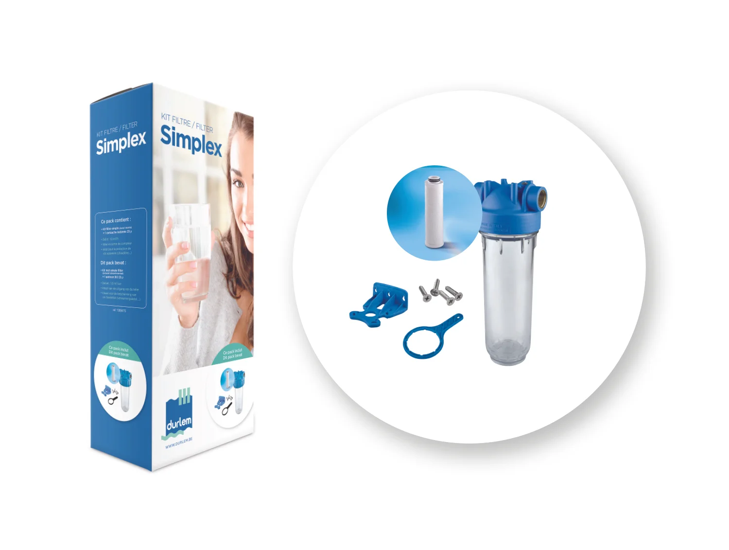 Durlem DURLEM 7300KITS FILTER SIMPLEX (SIMPLEX+PATROON BO25) 7300KITS