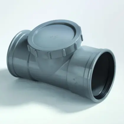Dyka PVC ONTSTOPPINGSSTUK 125 SN4 FM GRIJS 20023080