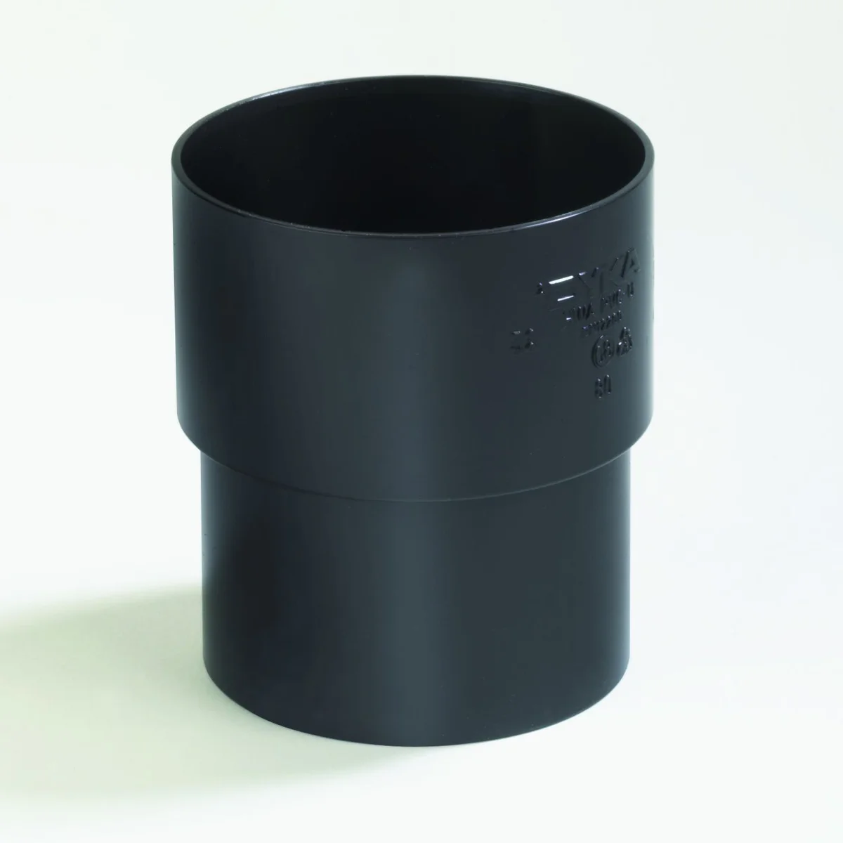 Dyka PVC lijmmof 80mm MF bruin regenwater (HWA) 20021776