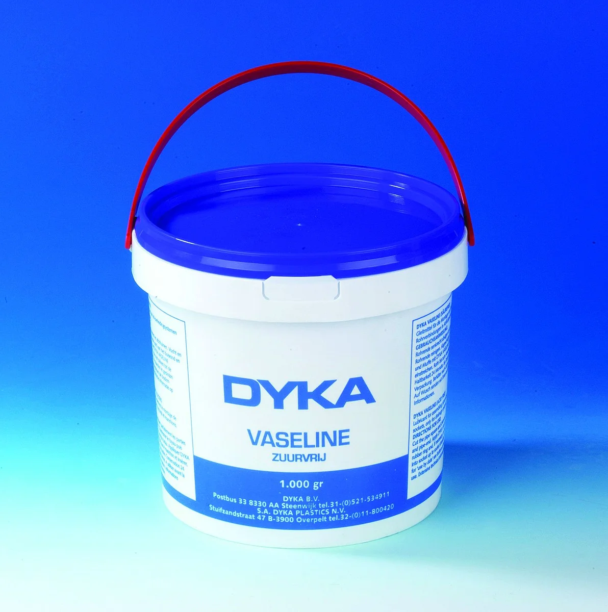Dyka VASELINE ZUURVRIJ 1000GR. POT 20020638