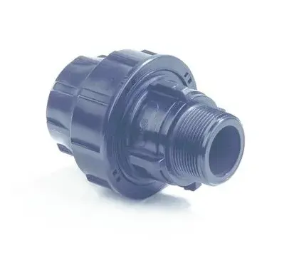 Dyka PP Knelkoppeling 40x5/4 BUDR PN16 ZWART 20021127
