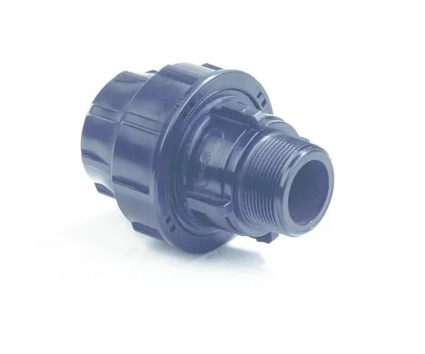 Dyka PP Knelkoppeling 40x5/4 BUDR PN16 ZWART 20021127