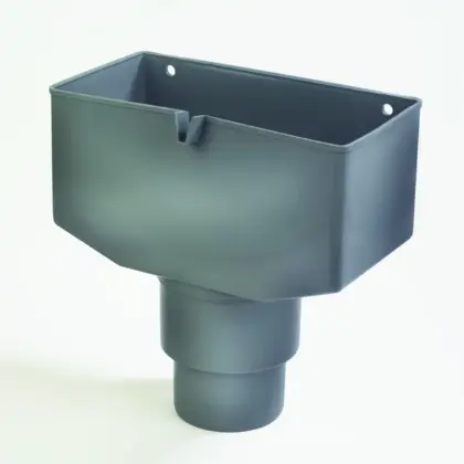 Dyka PVC REGEN VERGAARBAK 80/100 GRIJS 20021580