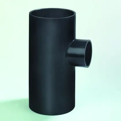 Dyka Elektrolas verloop-T-stuk Dyka Ø75mm / Ø40mm 90° 20022625