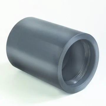 Dyka Polyvinylchlorid (PVC) manchetmof 110mm FF PN16 (drink)water grijs BENOR-keur Dyka Junior 20026288