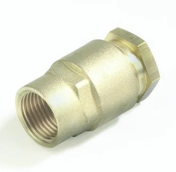 Dyka Knelovergangsstuk messing mm x 6/4" F (drink)water Dyka Huot 20027223