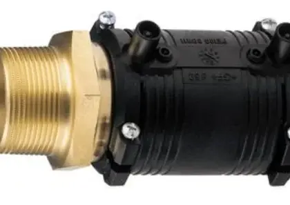 Dyka PE EL LASOVERGANGSMOF 40 X 3/2 BUDR SDR11 20042881