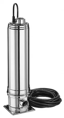 Ebara Dompelpomp inox Hmax=75.7m Qmax=7.2m3/h 1x220-240V stroomkabel=10m Ebara Multigo M40/15 PBE3010M